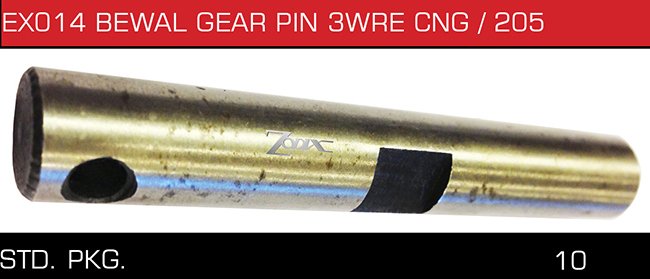 EX014 BEWAL GEAR PIN 3WARE CNG 205